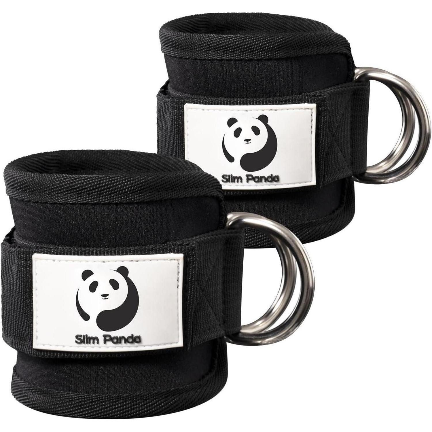 LuxusKollektion Trainingshilfe Premium Fußschlaufe Kabelzug Fitness Anklestraps verstellbar