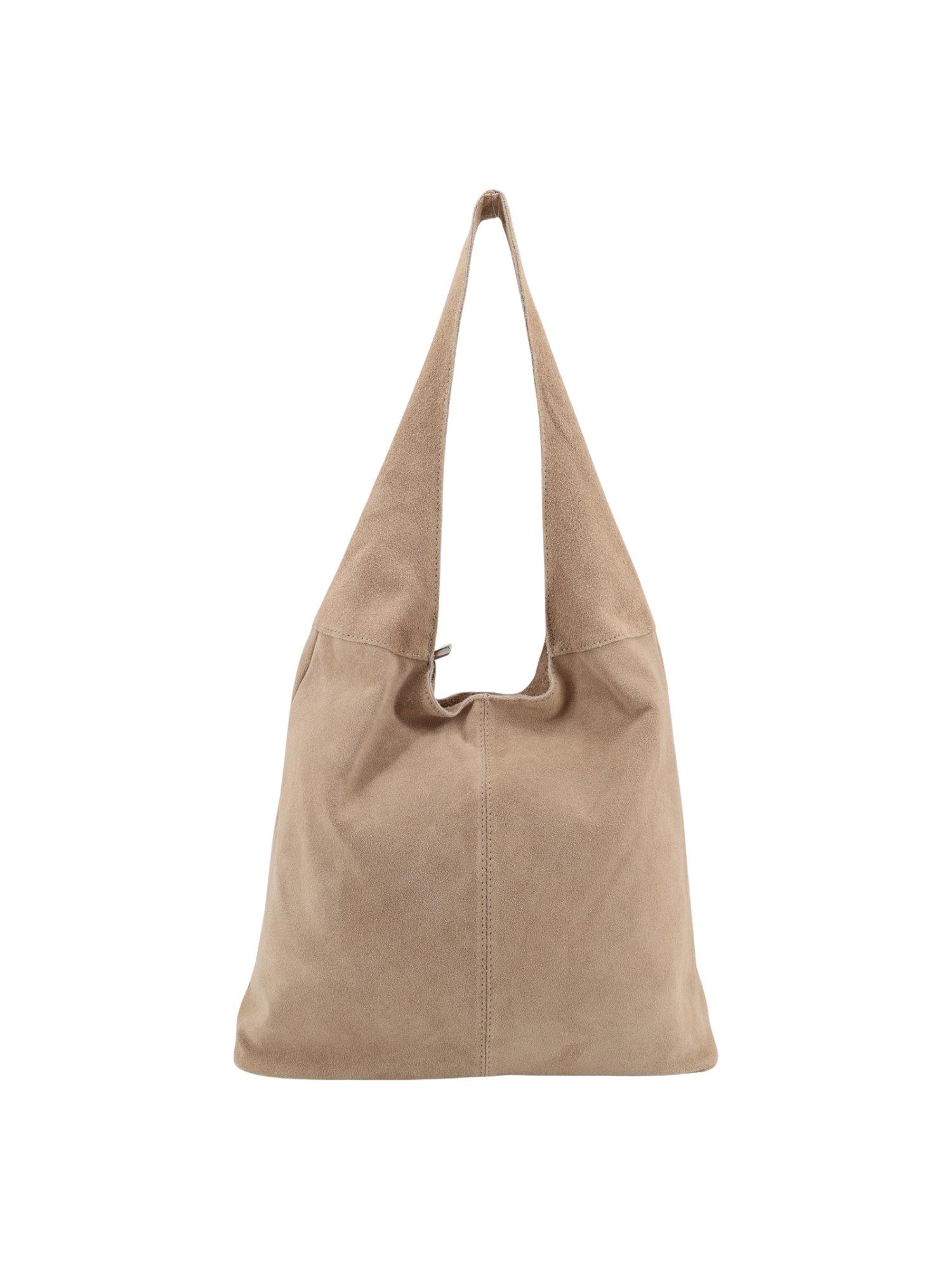 BRISE TASCHE Schultertasche Wildleder Shopper – große Damen Schultertasche, Veloursleder Tasche (Einzeln, 1x Wildleder Umhängetasche), Wildleder