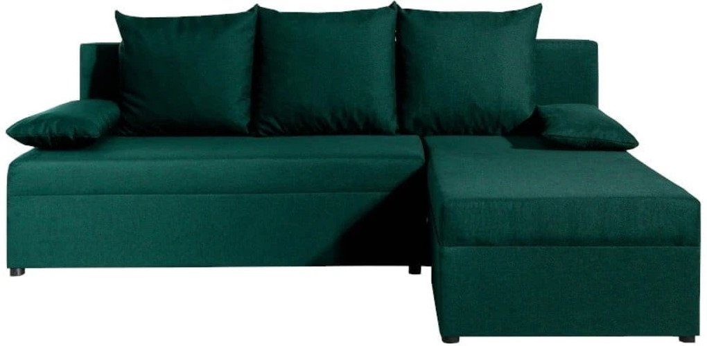 MOEBLO Ecksofa ARON, Couch L-Form Polstergarnitur Wohnlandschaft Polstersofa mit mane Beidseitig Montierbar, mit Schlaffunktion