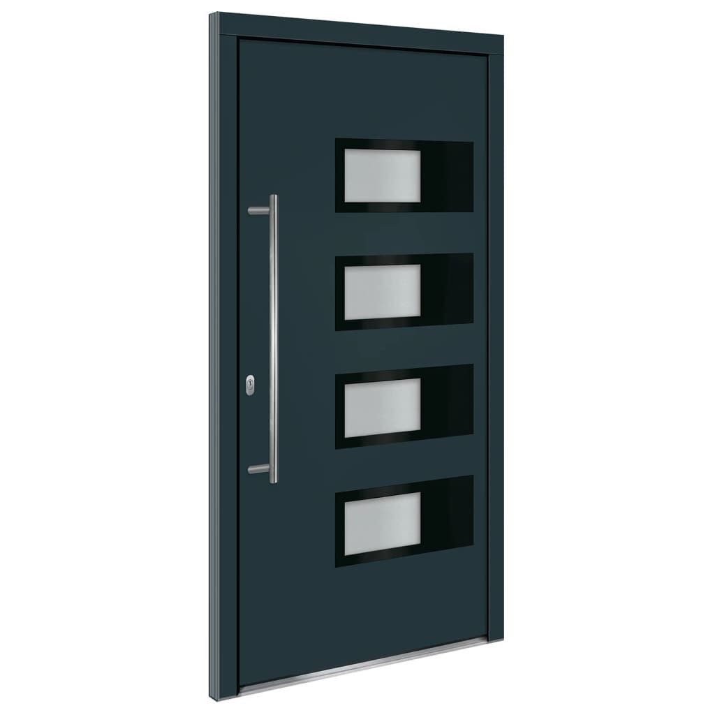vidaXL Haustür Haustür Anthrazit 110x210 cm günstig online kaufen