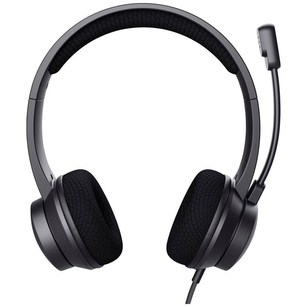 Trust On Ear Headset 25089 Kopfhörer (Headset, Lautstärkeregelung, Mikrofon-Stummschaltung)