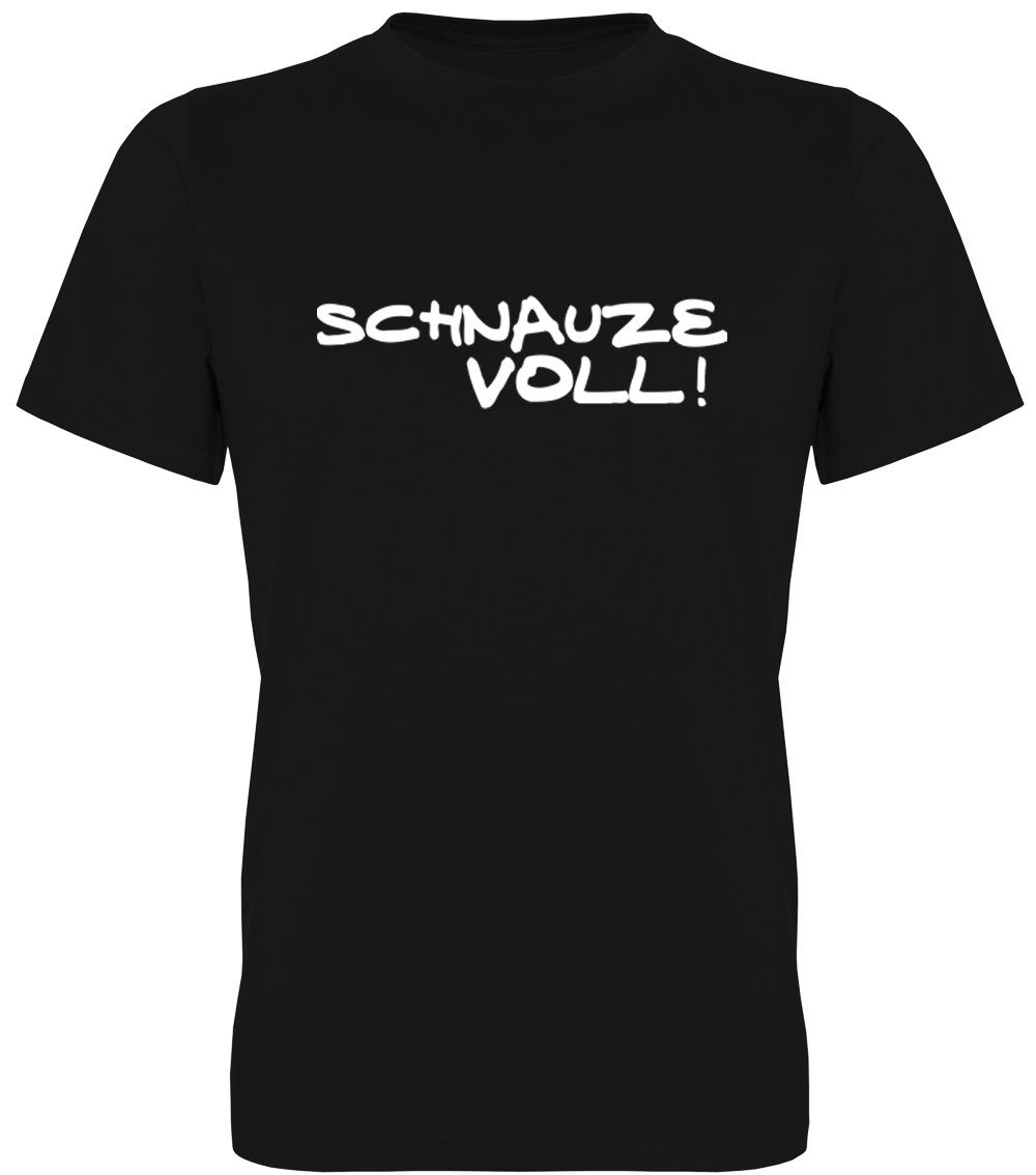 Ggraphics TShirt Schnauze voll! Herren TShirt, mit Frontprint, mit