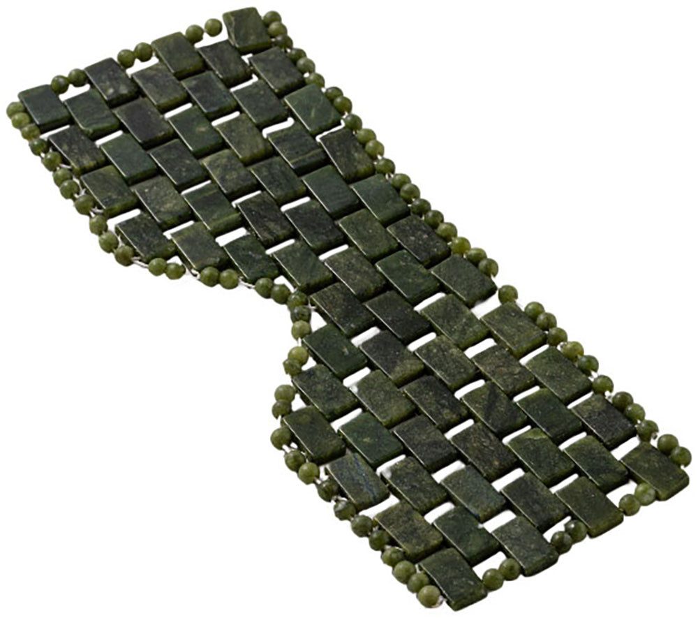 Firetti Augenbinde Steinbrille Augenmaske Edelstein Beauty Entspannung, SUM/9433, 1-tlg., mit echter grüner Jade auch Xiuyan Jade genannt