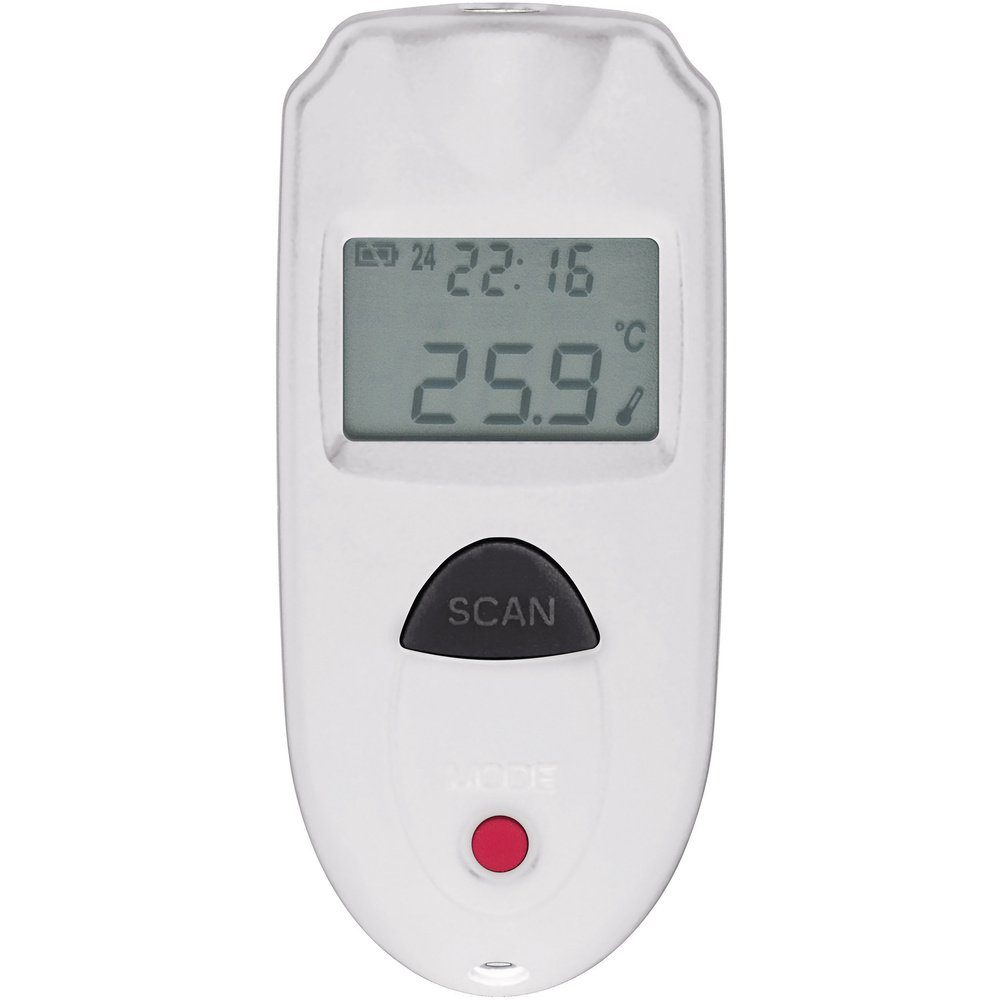 VOLTCRAFT Infrarot-Thermometer VOLTCRAFT IR110-1S Infrarot-Thermometer Optik 1:1 -33 - +110 °C Pyro