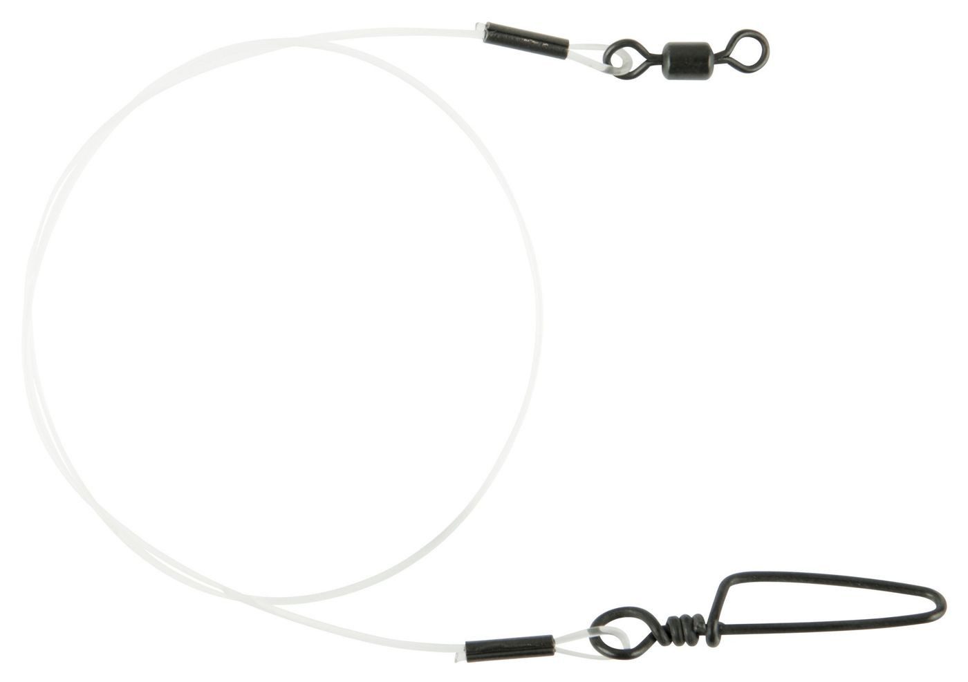 SPRO Kunstköder Spro Matt Black Leader Fluorocarbon - 2 Spinnvorfächer