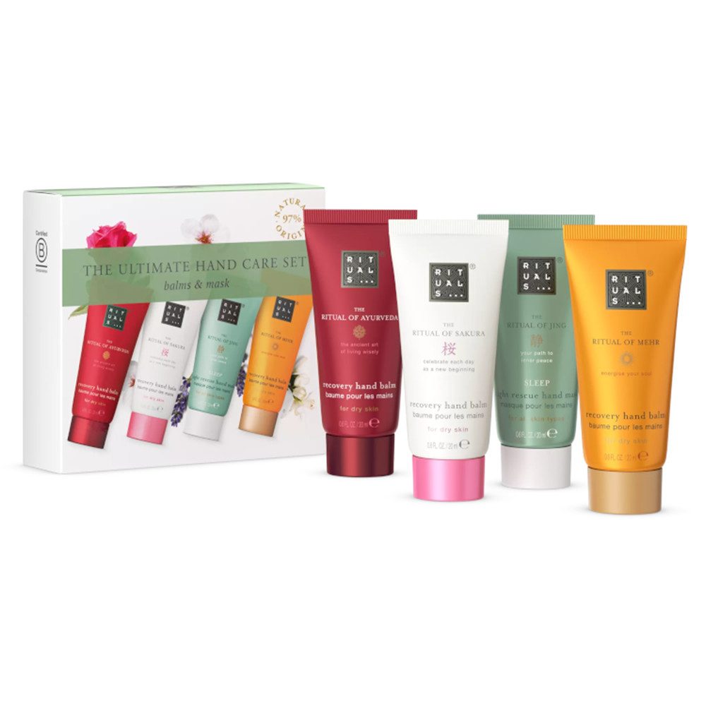 Rituals Pflege-Geschenkset The Ultimate Hand Care Collection – 4x 20ml Handcremes von Rituals