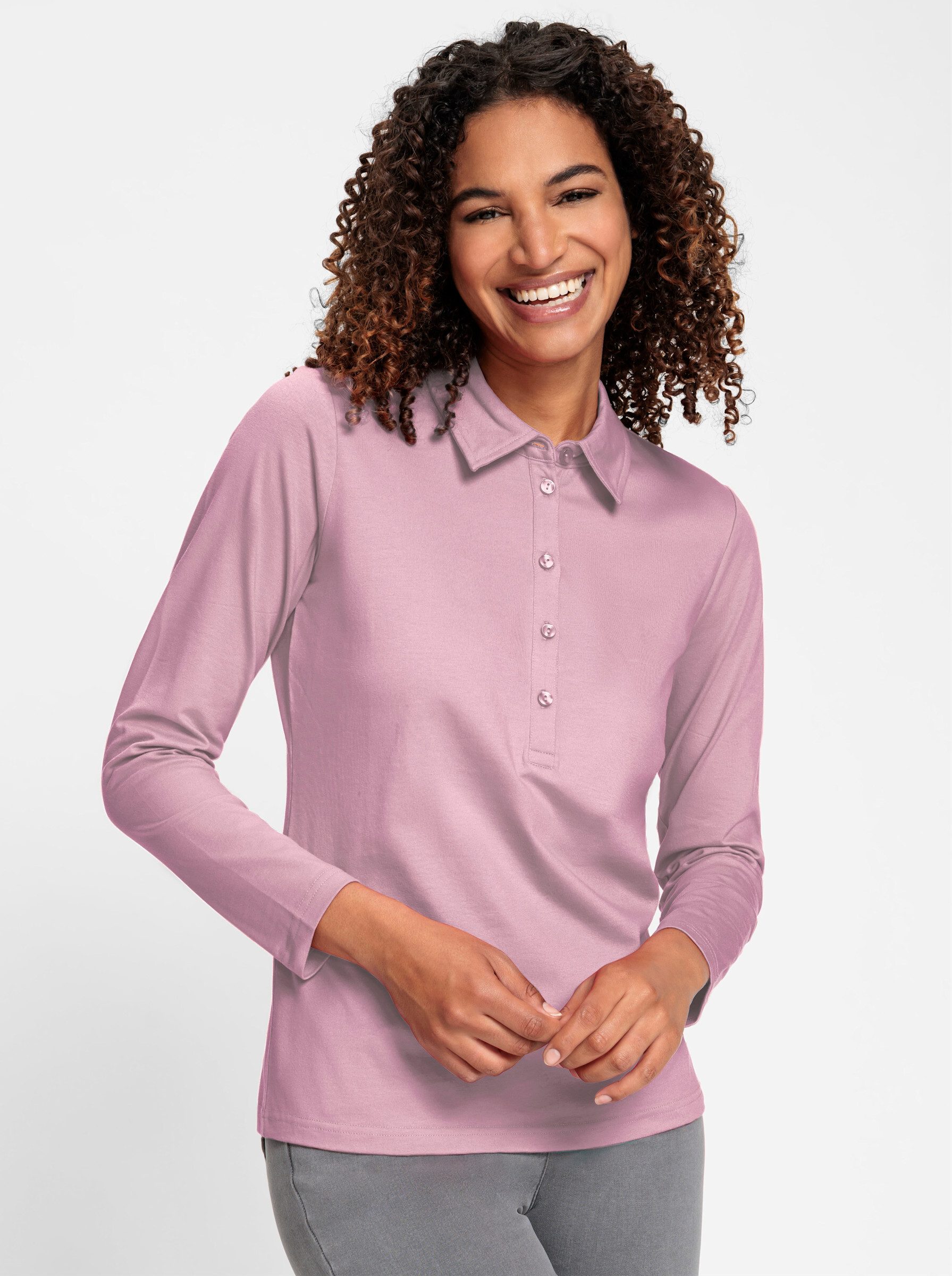 Casual Looks Poloshirt "Poloshirt" 1 Stk. tlg. günstig online kaufen