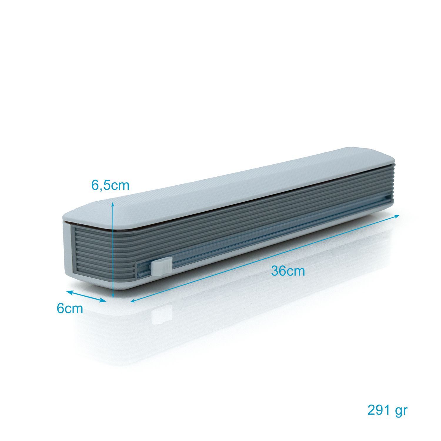 Intirilife Folienspender, (1-St., 1x Folienschneider), Folienschneider Frischhaltefolien Abroller Alufolienspender Schneider