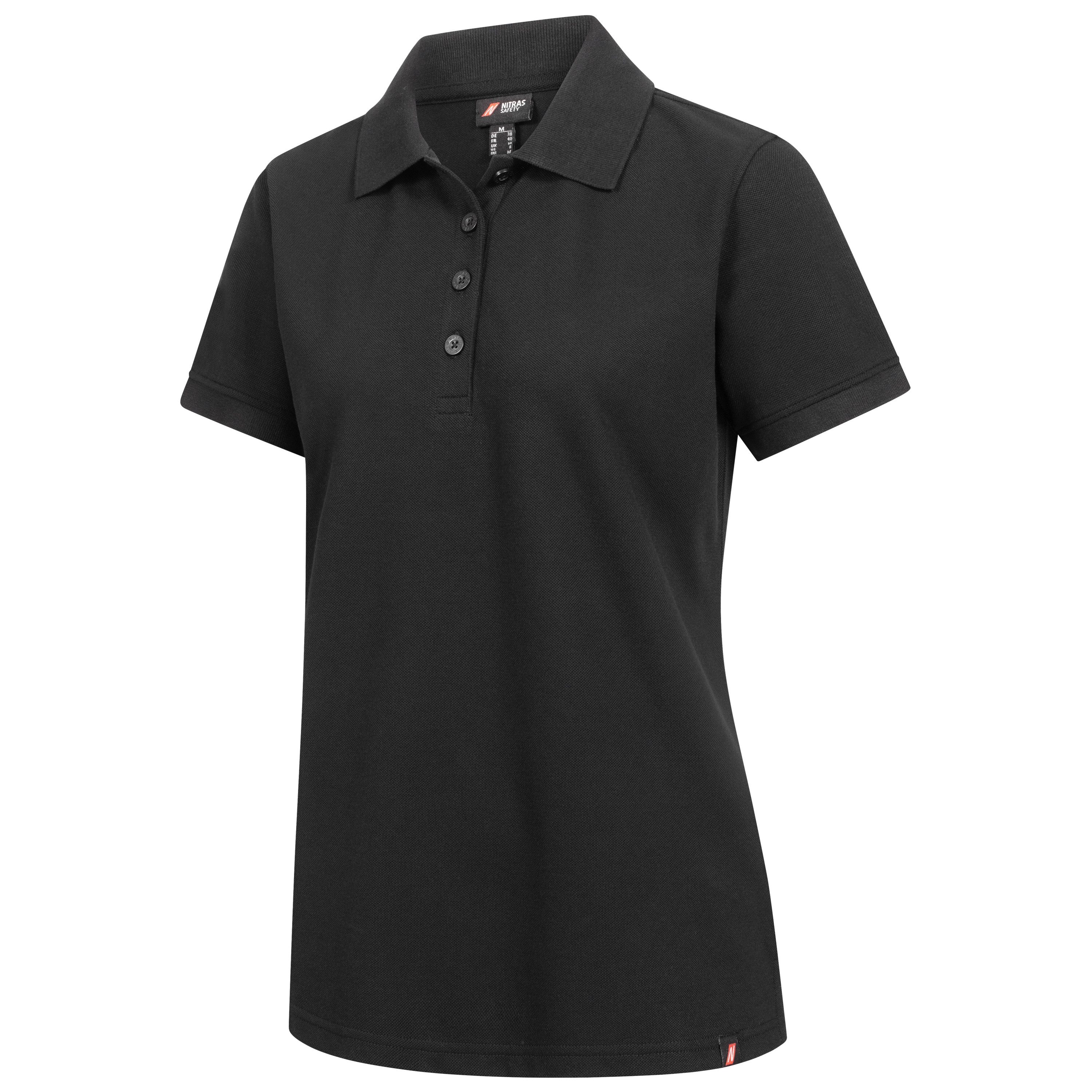 Nitras Poloshirt Damen Shirt kurzarm Piqué Polo Motion Tex Plus