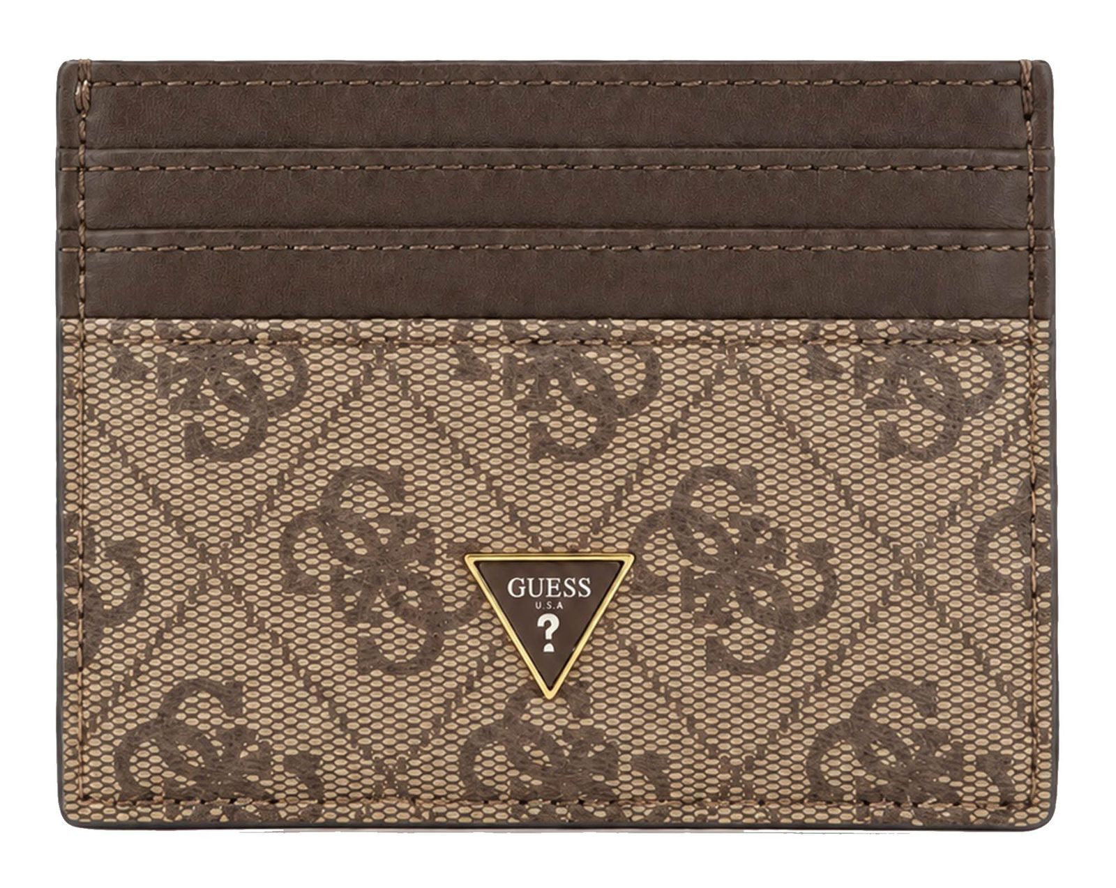 Guess Kartenetui Card Case, aus echtem Leder