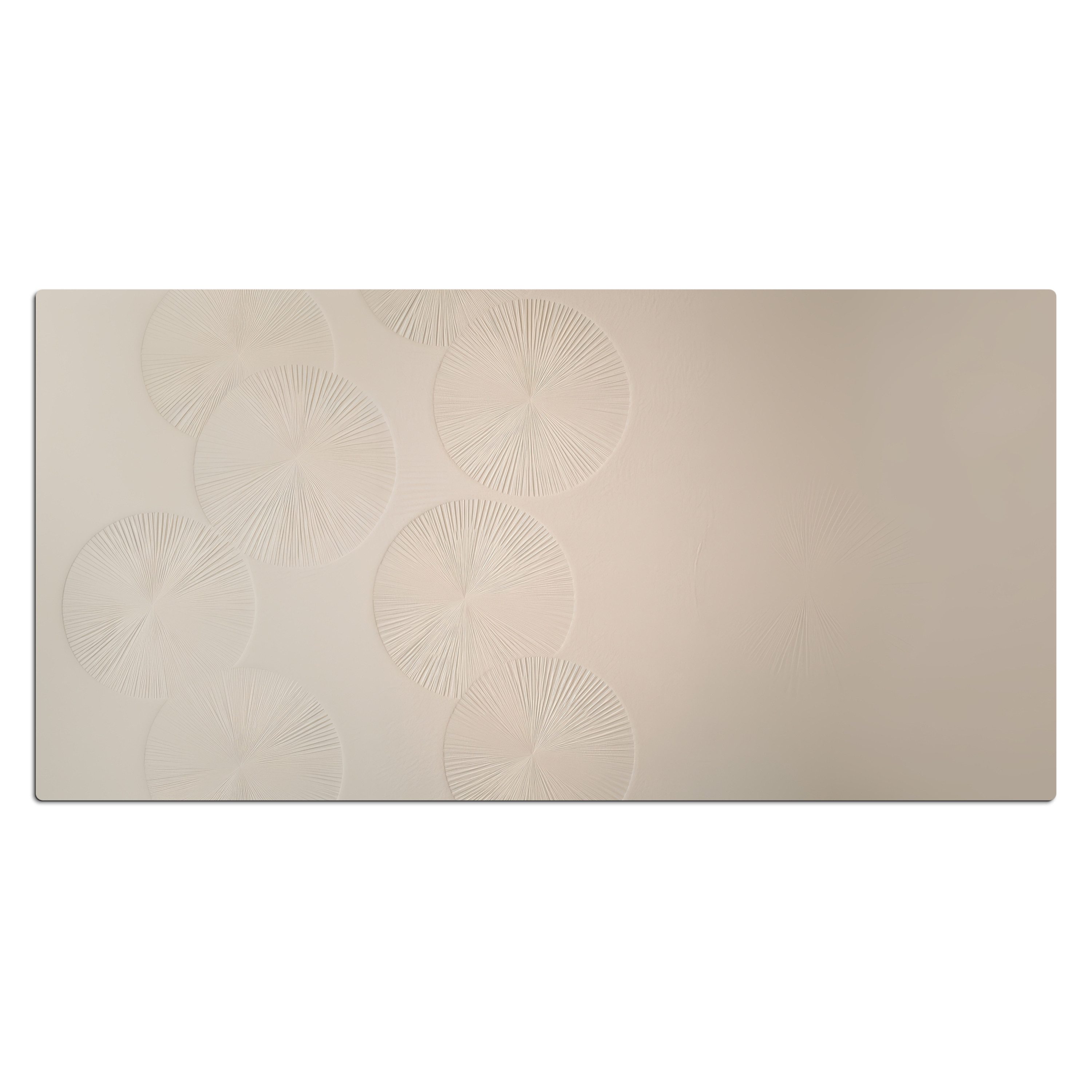 MuchoWow Gaming Mauspad Japandi - Beige - Modern (1-St), Gaming Mauspad XXL, Schreibtischunterlage, Desk Mat Groß, 80x40 cm – Bild 2 von 5