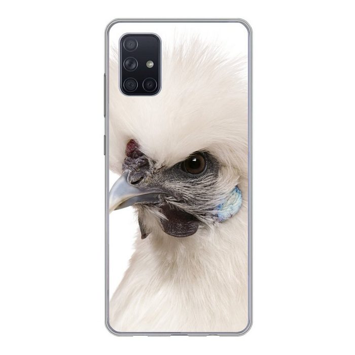 MuchoWow Handyhülle Huhn - Vogel - Federn Phone Case Handyhülle Samsung Galaxy A71 Silikon Schutzhülle