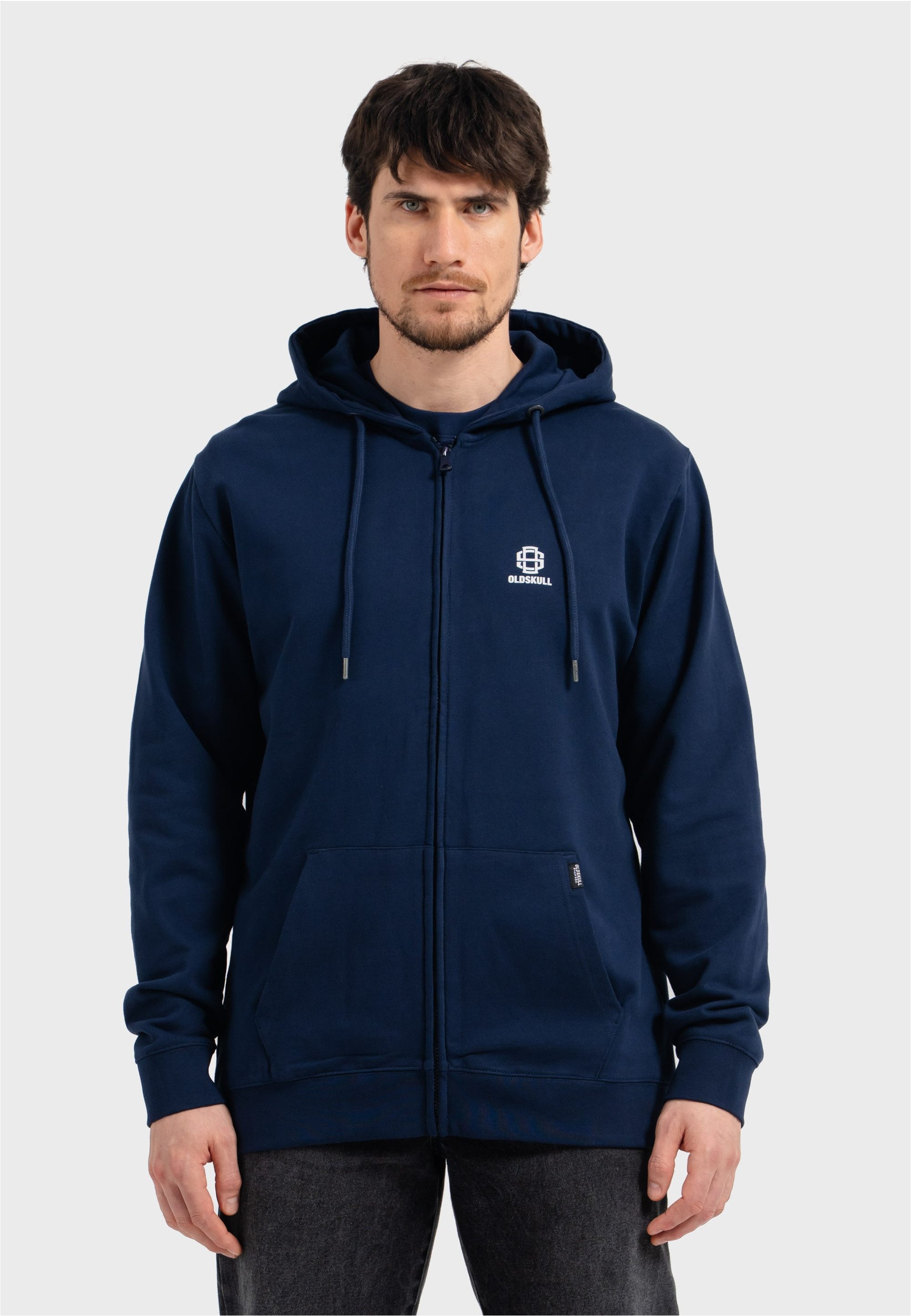 Oldskull Sweatjacke Basic Oldskull 25 Logo günstig online kaufen