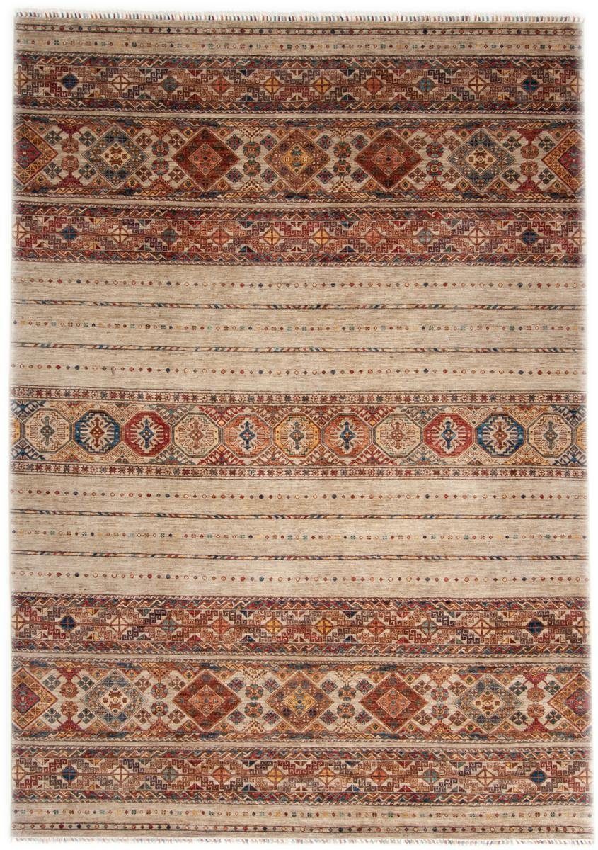 Orientteppich Arijana Shaal 241x339 Handgeknüpfter Orientteppich, Nain Trading, rechteckig, Höhe: 5 mm