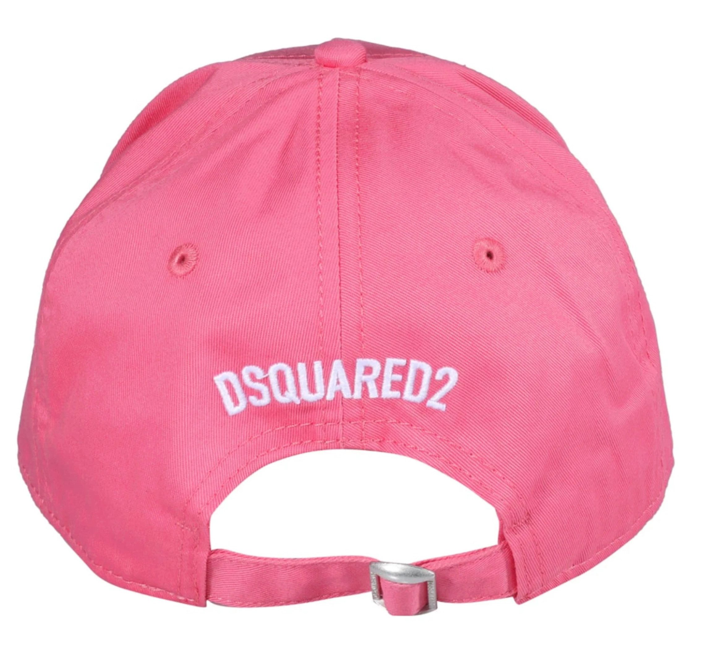 Dsquared2 Baseball Cap Baseballcap Ciao Pink Icon Baseball Kappe Unisex CIAO“ in großflächiger, hellblauer 3D-Stickerei