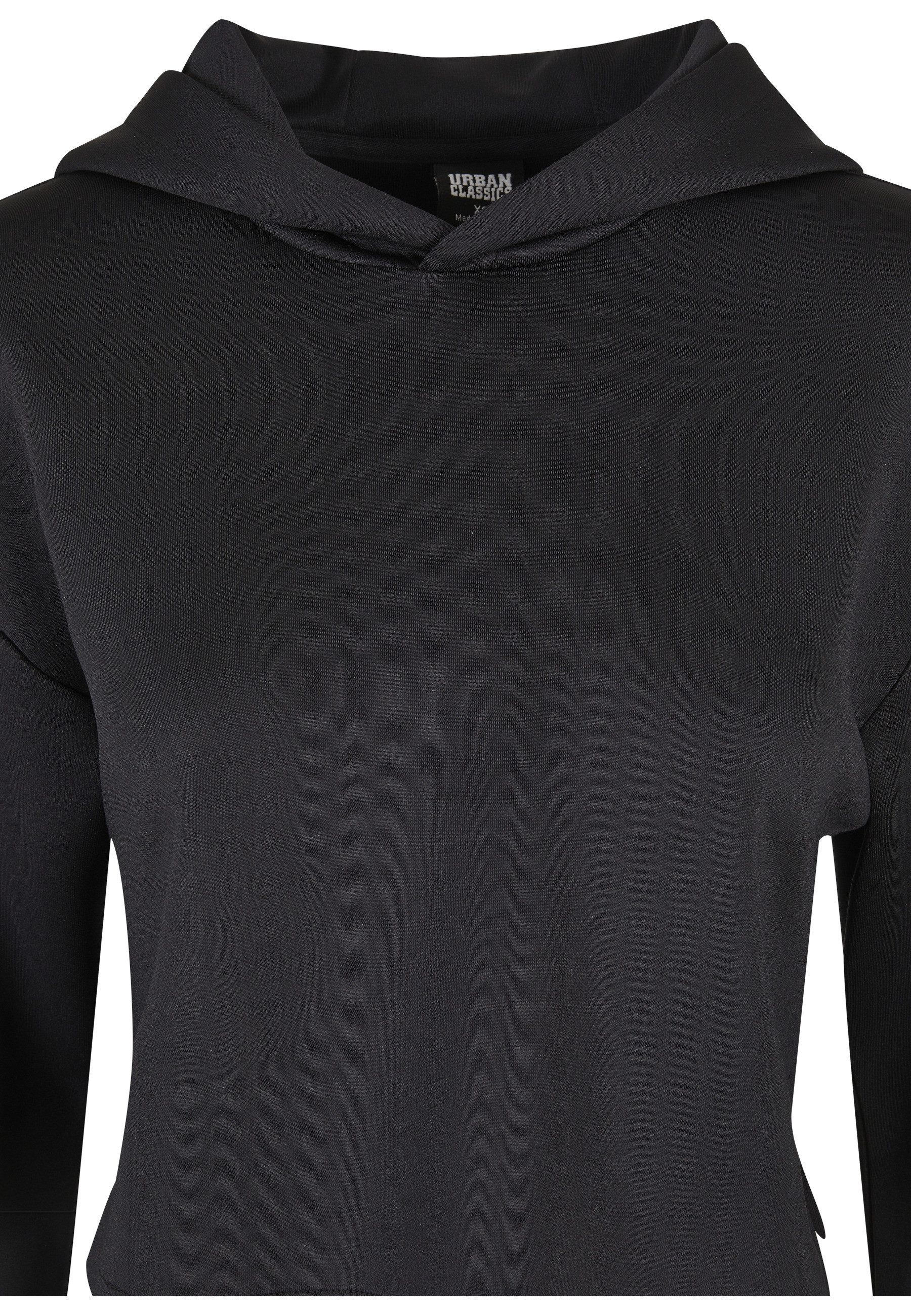URBAN CLASSICS Kapuzenpullover Urban Classics Damen Ladies Short Scuba Hoody (1-tlg)