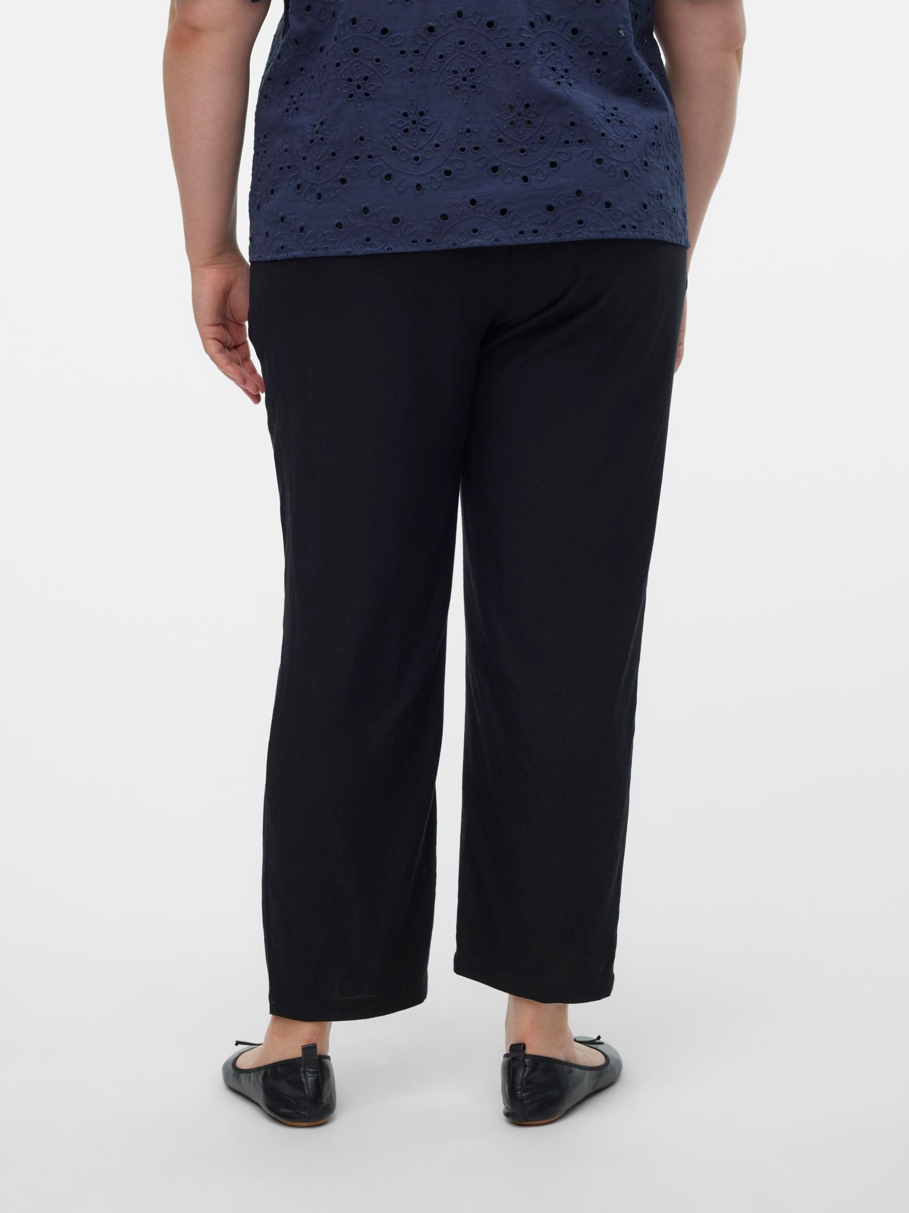 Vero Moda Curve Schlupfhose VMJESMILO ANKLE PANTS WVN GA NOOS CUR Sommerhose
