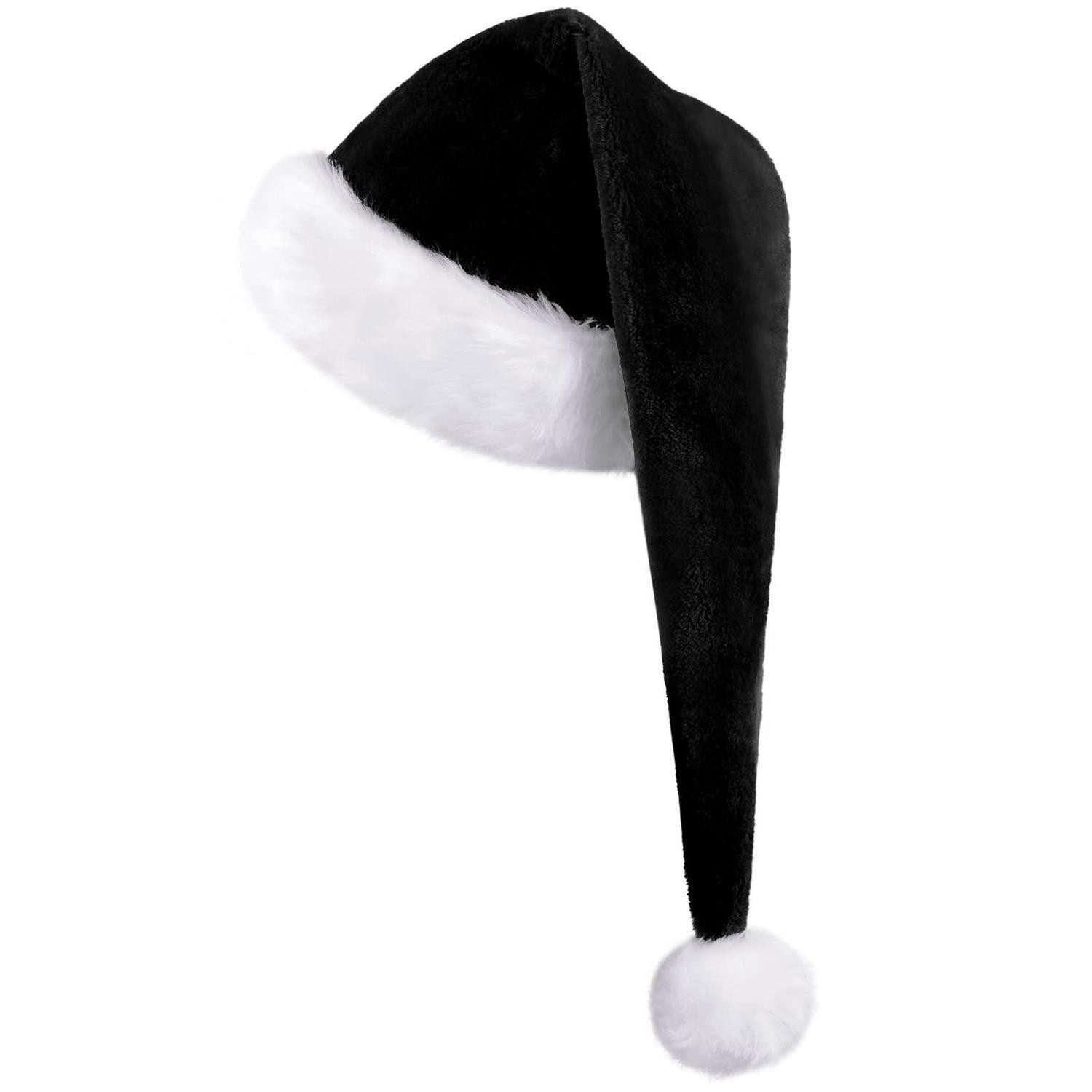 LuxusKollektion Plüschmütze Weihnachtsmütze Nikolausmütze rot (1-St)