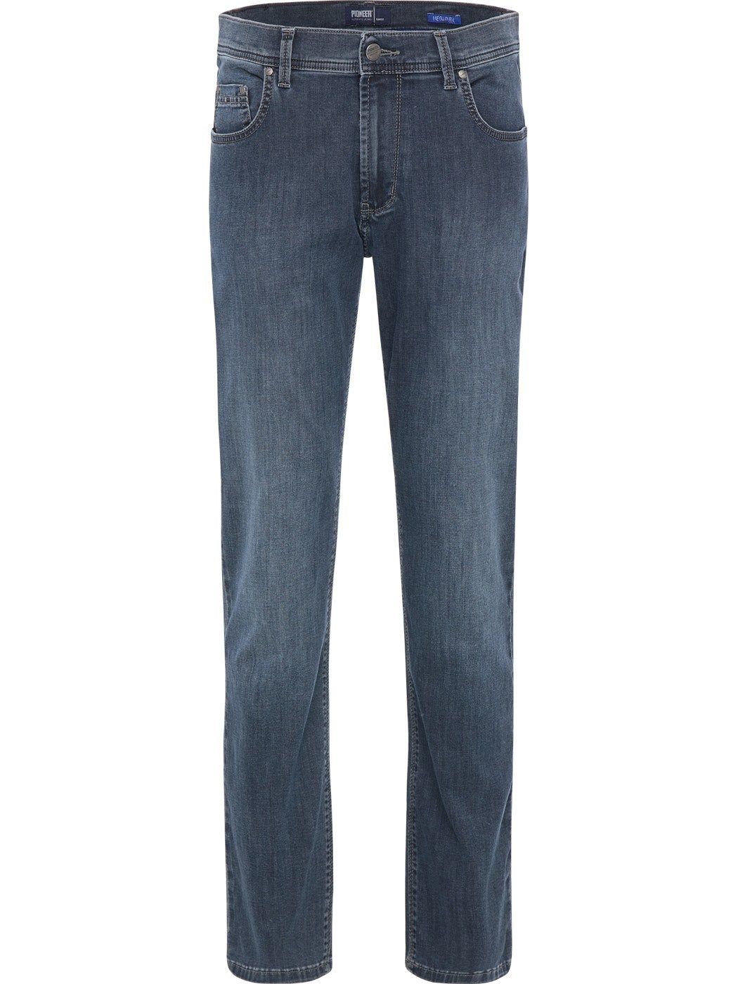 5-Pocket-Jeans PIONEER RANDO MEGAFLEX blue dark used 1680 9966.14
