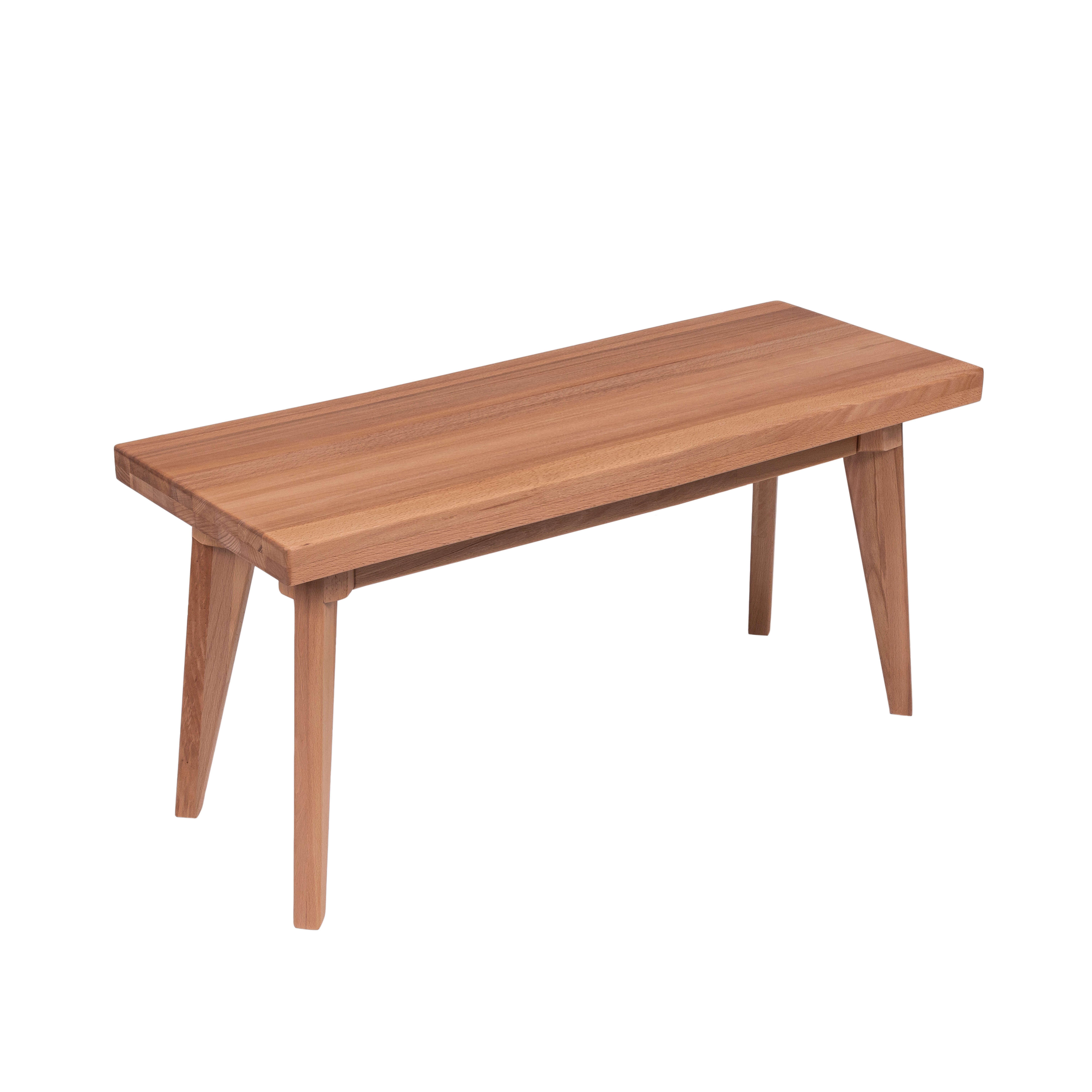 Krok Wood Sitzbank Hans aus Massivholz in Buche
