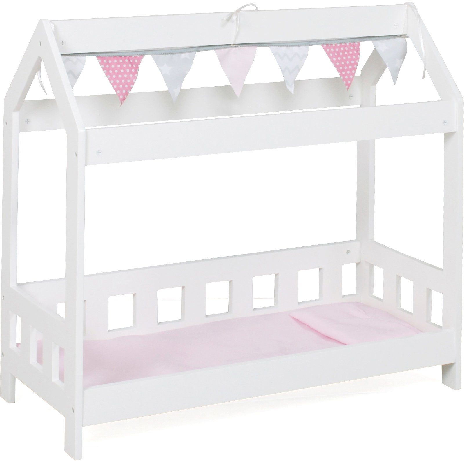 CHIC2000 Puppenbett Stars Grey, mit Bettdecke günstig online kaufen