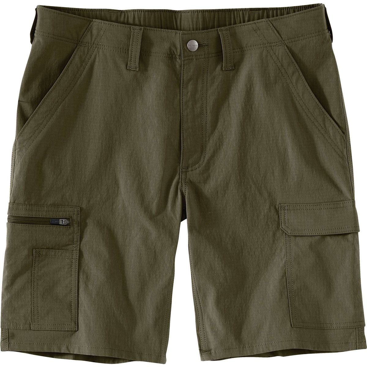 Carhartt Shorts Relaxed 10" Carhartt Force Ripstop Cargo Short Arbeitsshorts mit optimaler Bewegungsfreiheit und schnelltrocknender