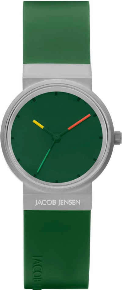 Jacob Jensen Quarzuhr Titanium 29 mm, 653