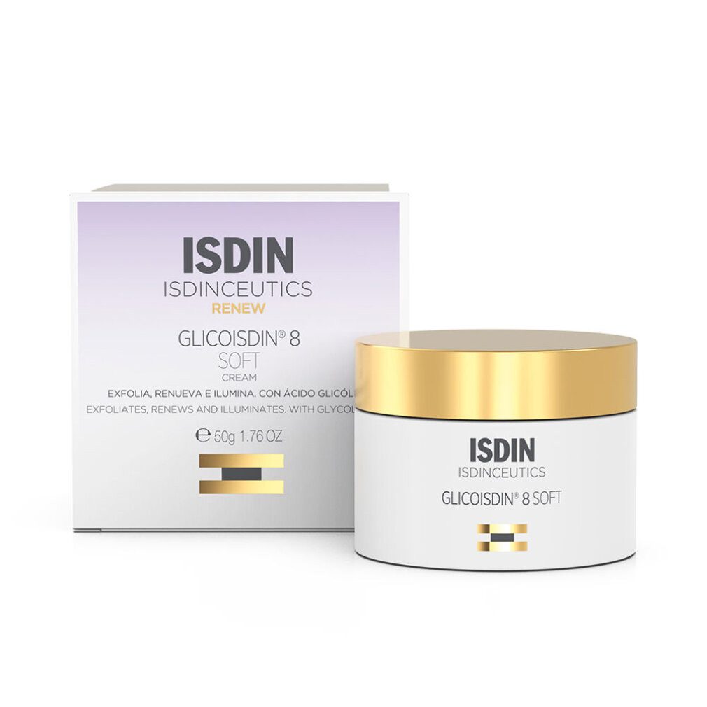 Isdin Tagescreme Glico Antiaging Creme Peeling-Effekt 8 50ml
