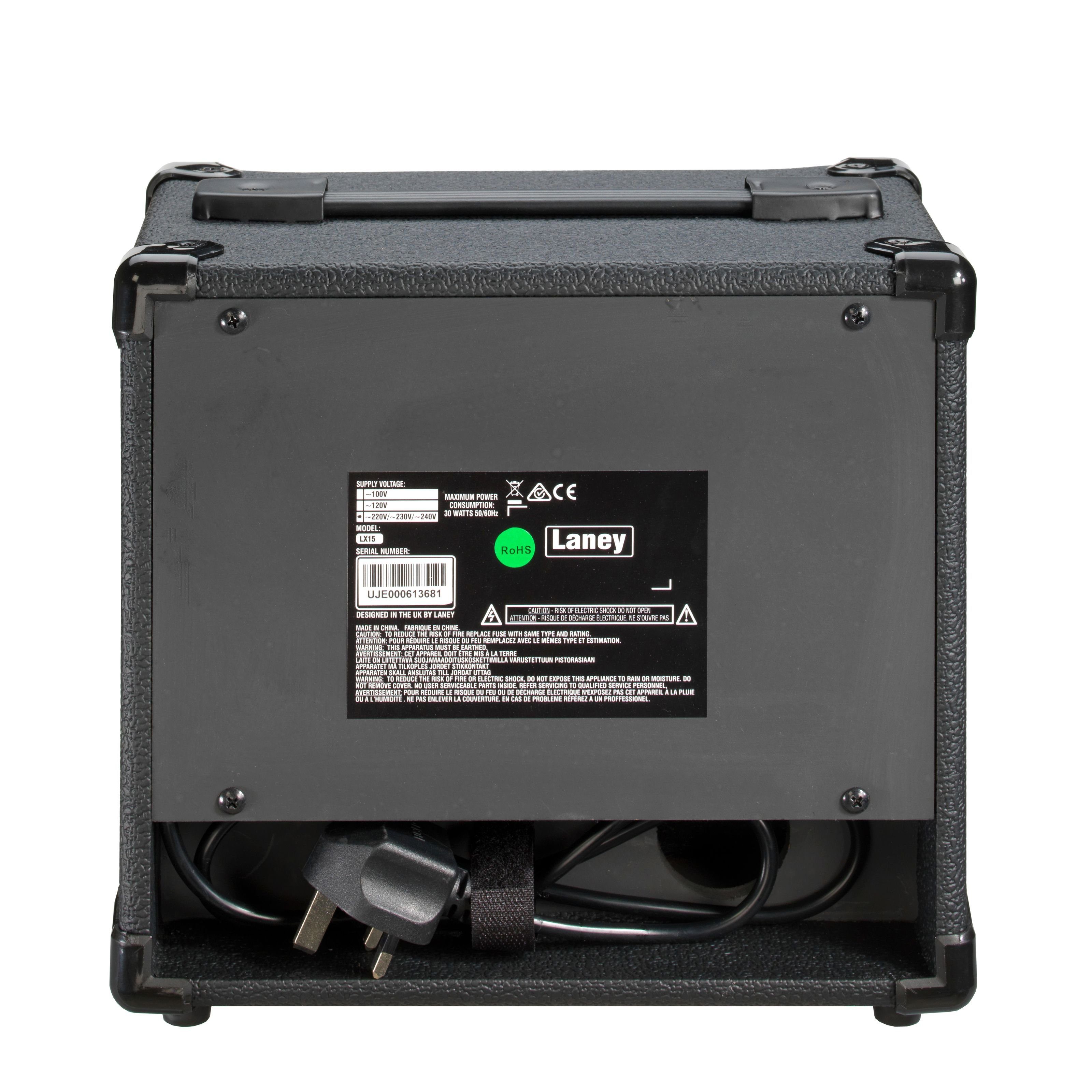Laney Verstärker (LX15 - Transistor Combo Verstärker für E-Gitarre)