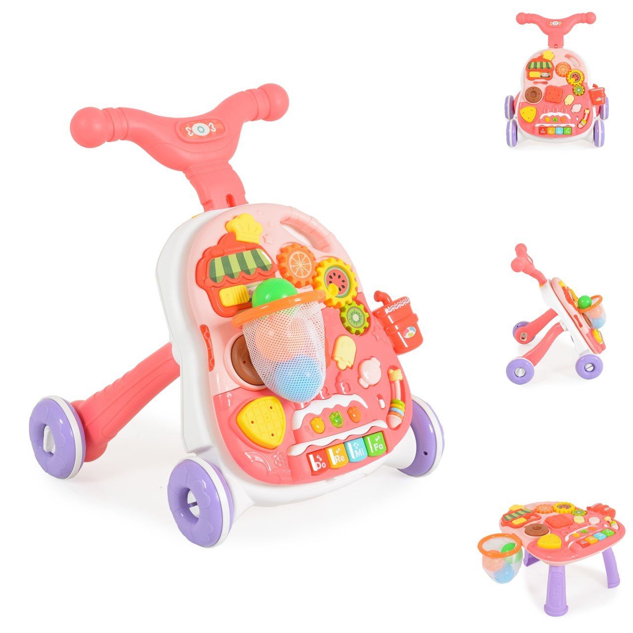 Lauflernhilfe Lauflernwagen 2 in 1 Korb