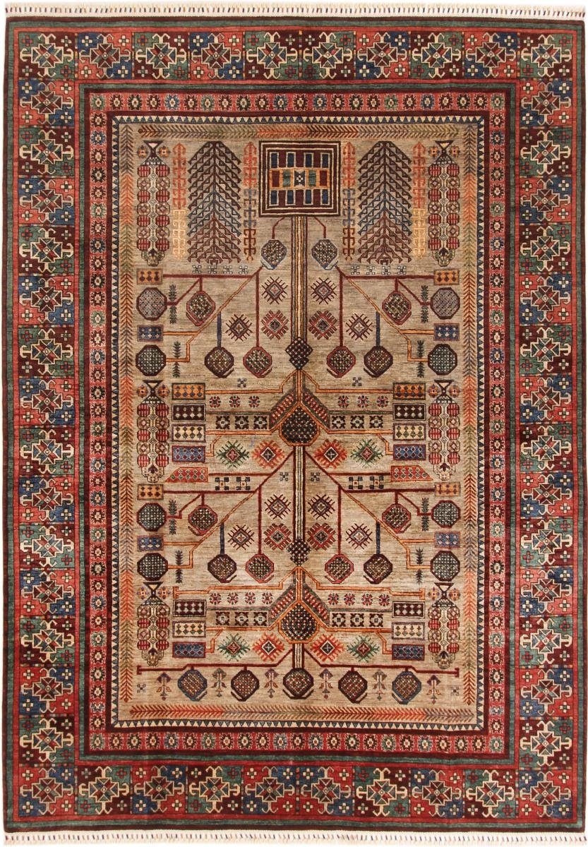 Höhe: Orientteppich 6 Handgeknüpfter Orientteppich, mm Trading, Nain rechteckig, Mamluk 209x294