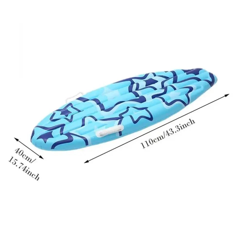 Sport-Knight® Luftmatratze Aufblasbares Surfbrett mit Haltegriffen, günstig online kaufen