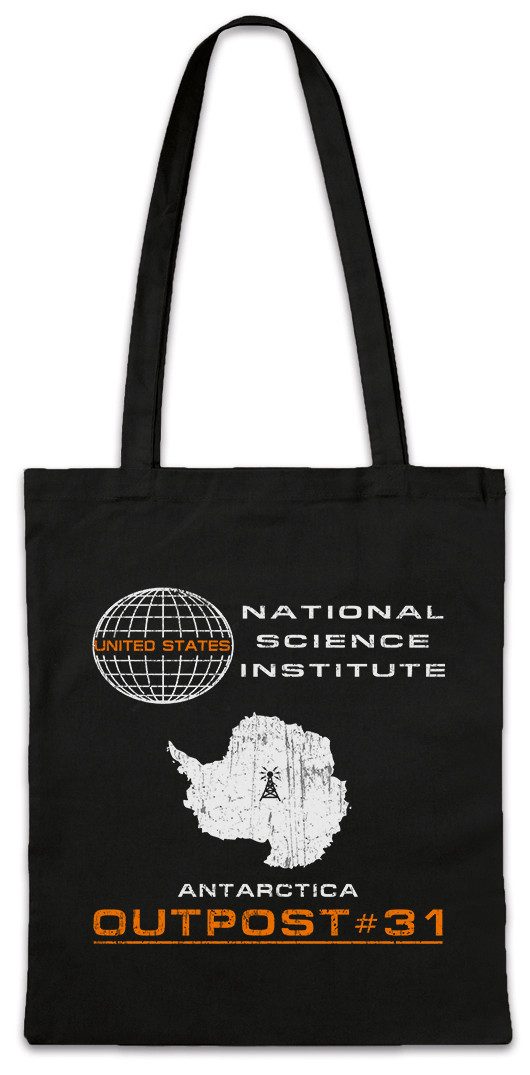 Beuteltasche Outpost 31 Stofftasche Das Ding The Symbol Logo Thing Cthulhu 666 Aus