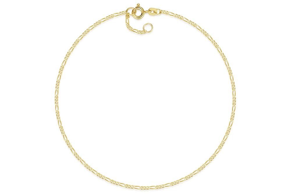 Silberkettenstore Fußkette Fußkette Figaro 1,5mm - günstig online kaufen