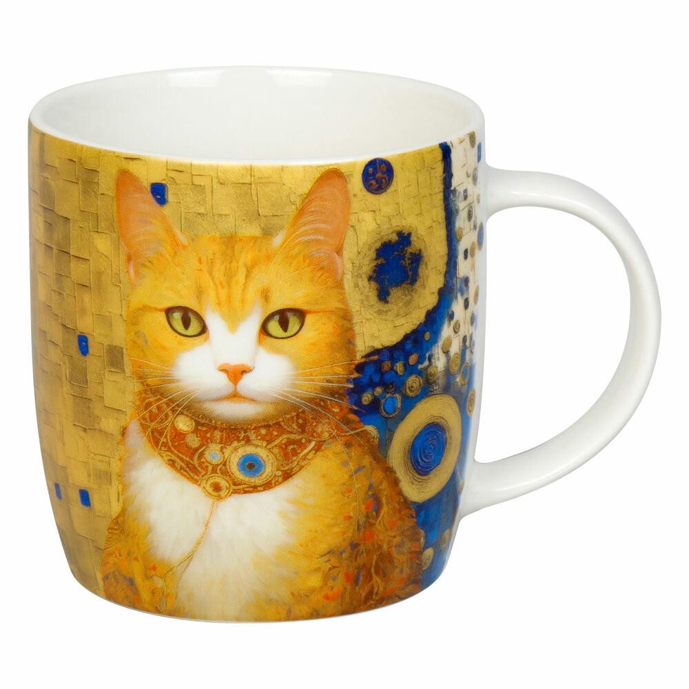 Könitz Becher Arty Animals - Klimts Cat, 400 ml, New Bone China