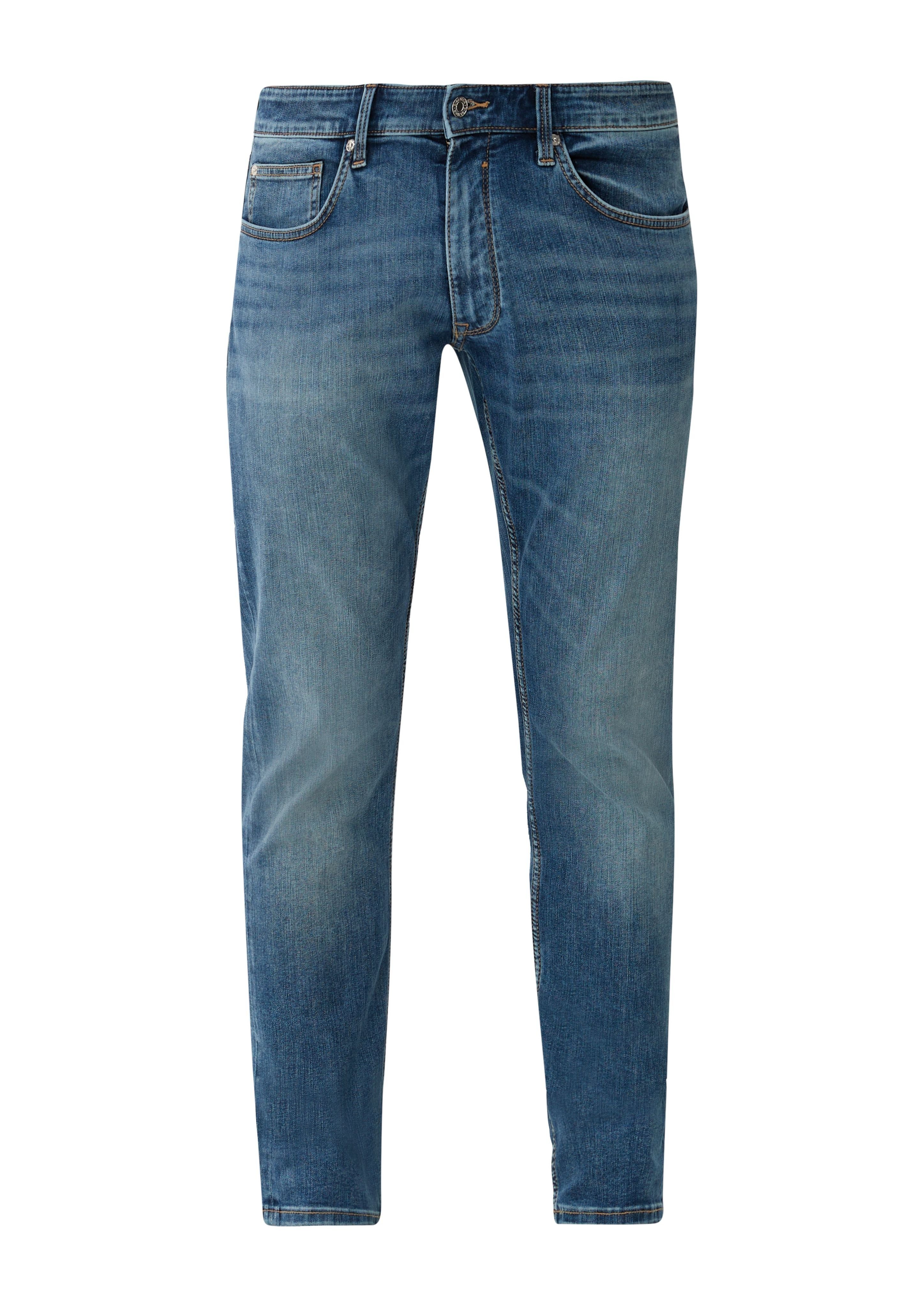 s.Oliver Straight-Jeans blau