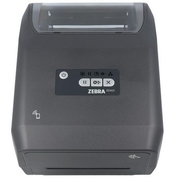 ZEBRA Zebra ZD421T Etikettendrucker Zebra Desktop Label Printer Etikettendrucker, (Bluetooth, Opt. LAN, Opt. WLAN, USB, USB, Bluetooth, (Opt) LAN, (Opt) WLAN)