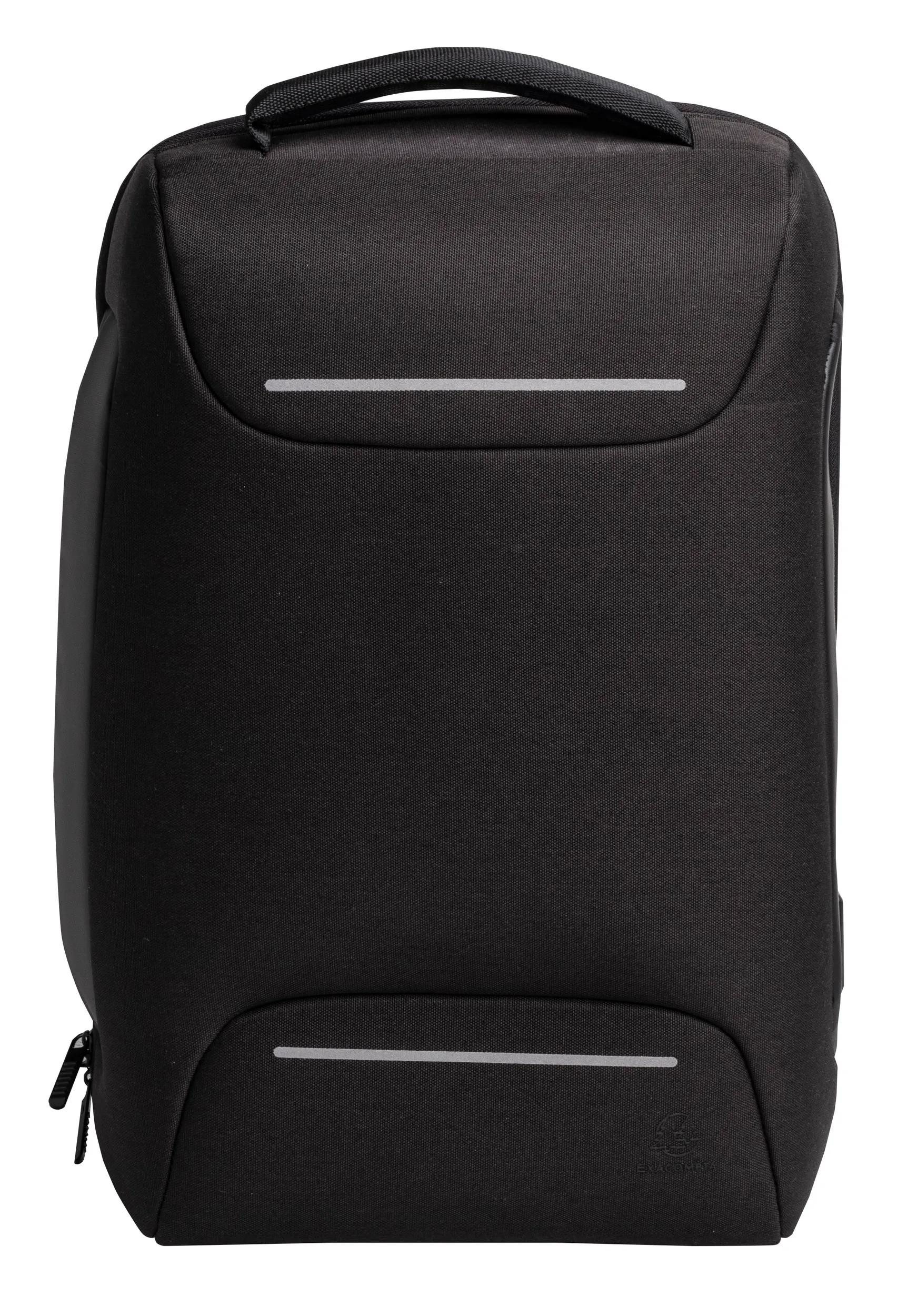 Cityrucksack Laptop-Schalenrucksack, 31x45x15 cm, Exactive - Schwarz - 18134E