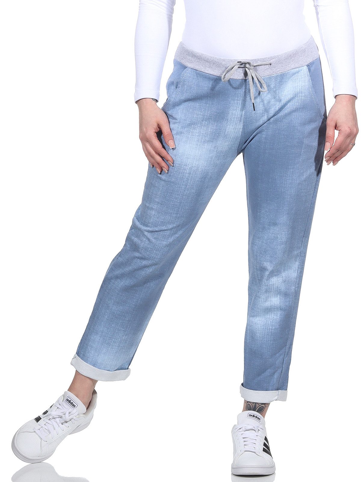 CLEO STYLE Jogginghose Damen Jogginghose 2581 günstig online kaufen