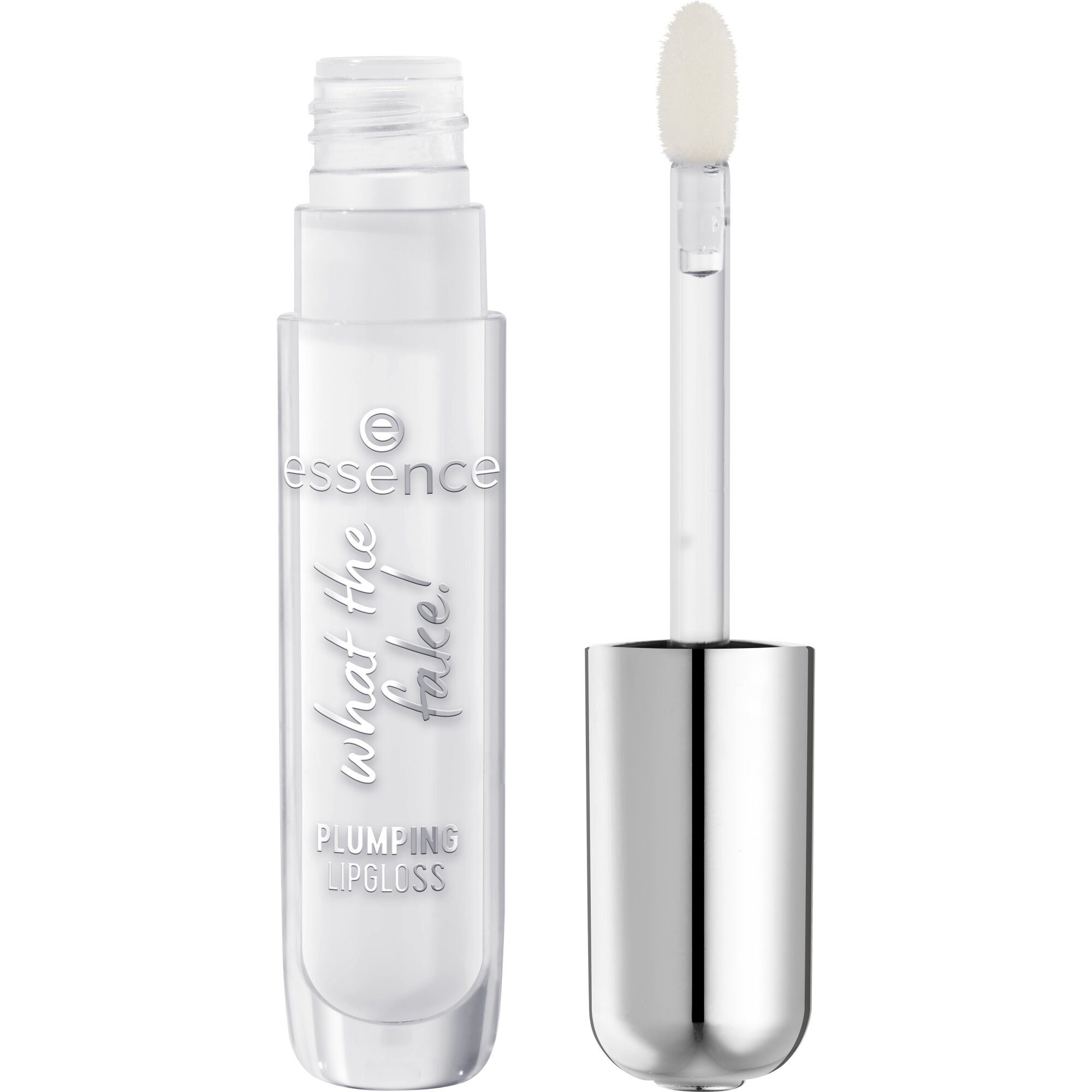 Essence Lip-Booster WHAT THE FAKE! PLUMPING LIPGLOSS, 3-tlg., für ein hochglänzendes Finish