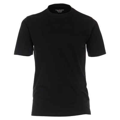 CASAMODA Rundhalsshirt Übergrößen CasaModa Basic T-Shirt schwarz