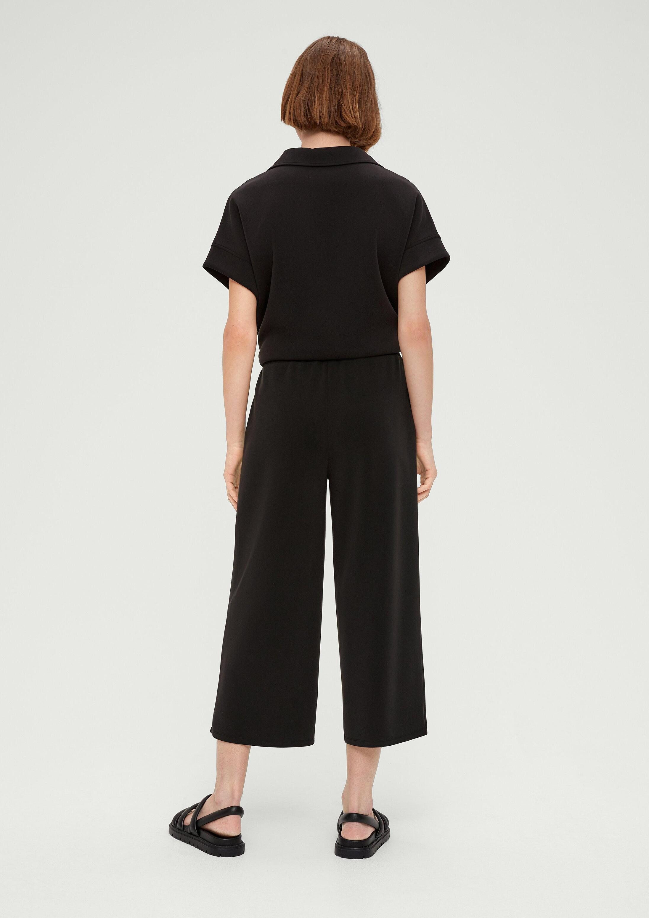 s.Oliver Culotte Hose Relaxed: Culotte aus Modalmix