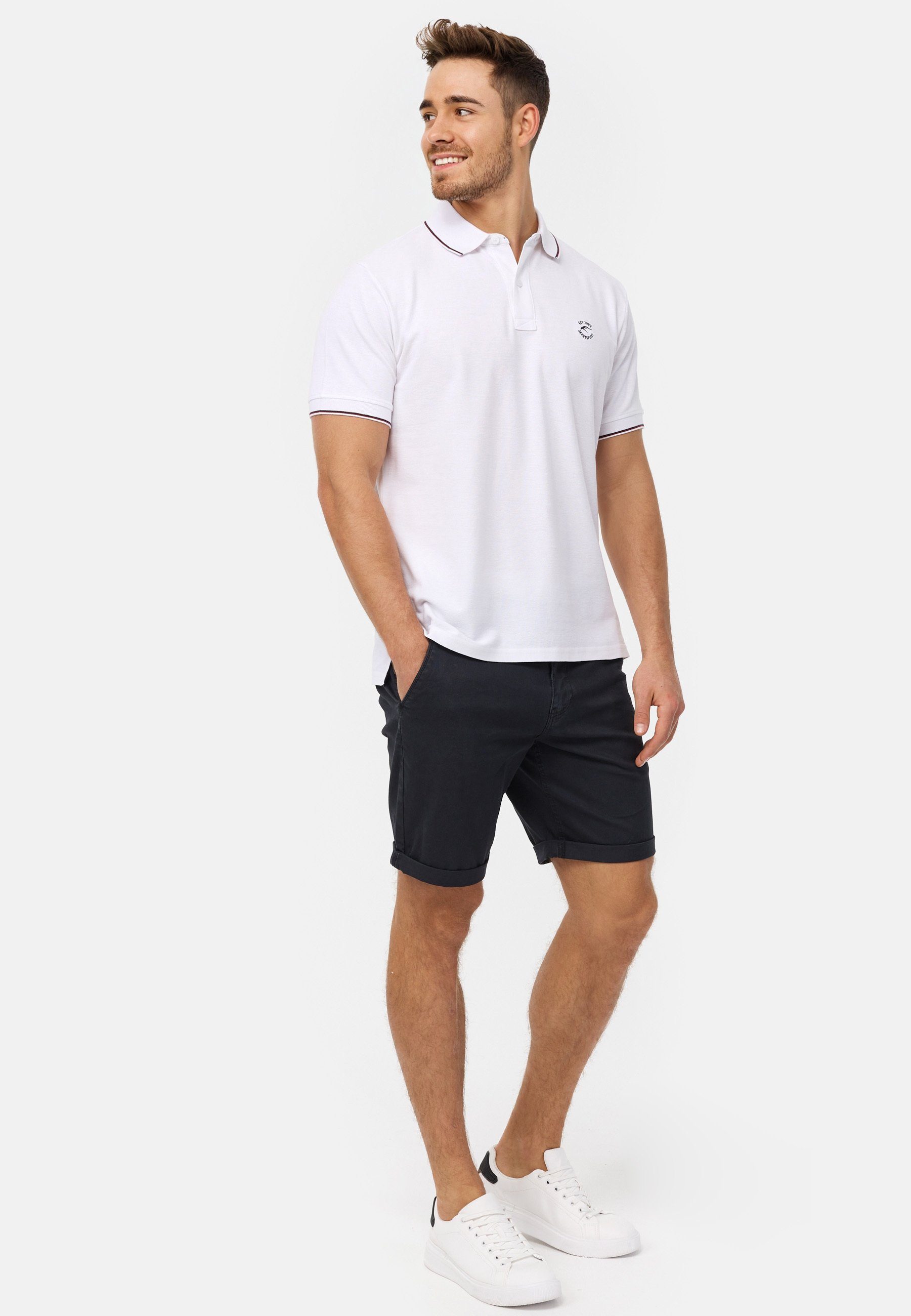 Indicode Poloshirt Herren Wallo Polo Shirt Herrenshirt 100% Baumwolle