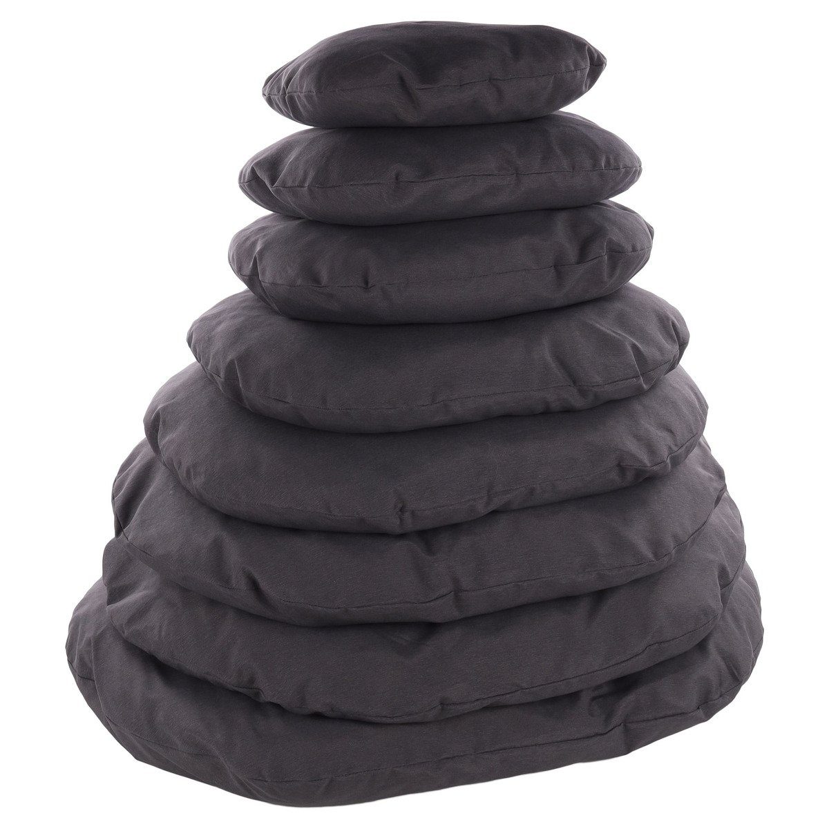 Flamingo Tierkissen Hundekissen Panama oval dunkelgrau günstig online kaufen