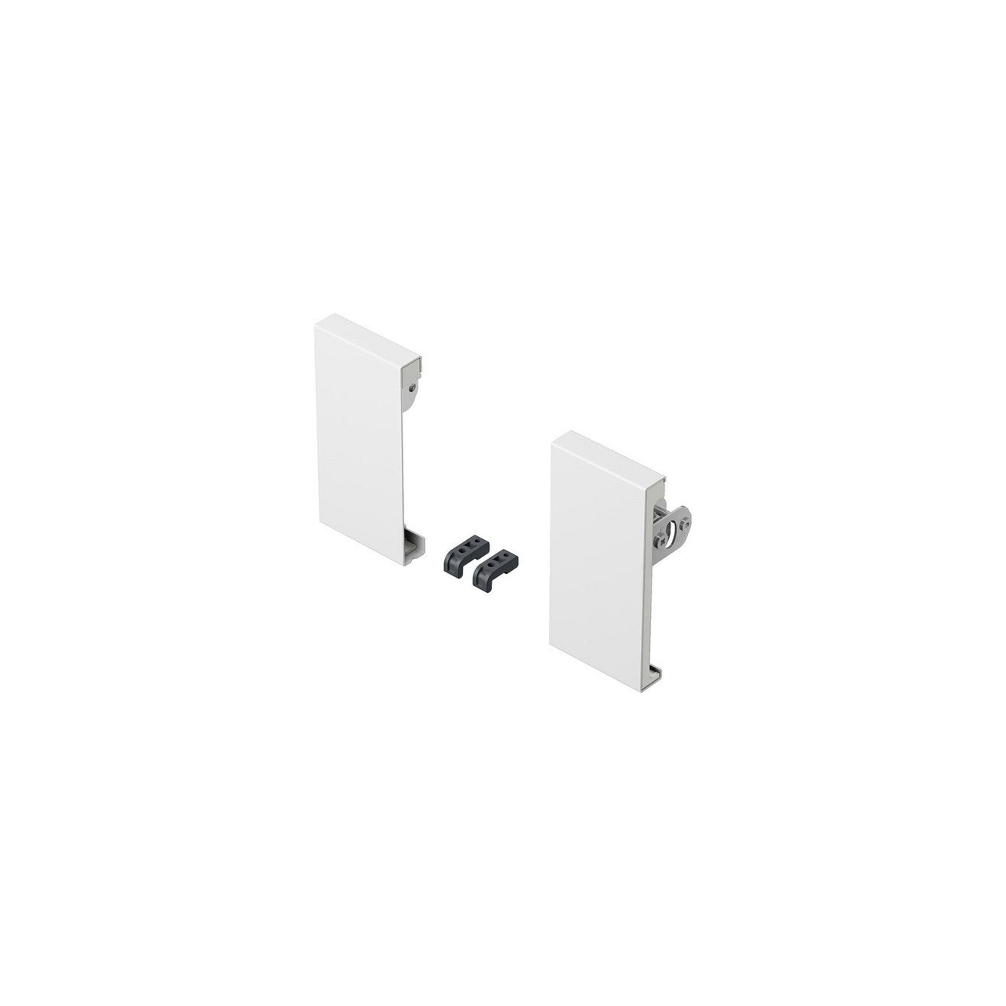 Hettich Schubkasten Hettich Innenschubk.-Frontverb. Frontverbinder ArciTech, 9123084 weiß