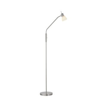 LeuchtenDirekt Stehlampe LED Stehleuchte KARO E14, 1xE14/40W, mit Kippschalter, Wohnzimmer Büro Schlafzimmer Flur