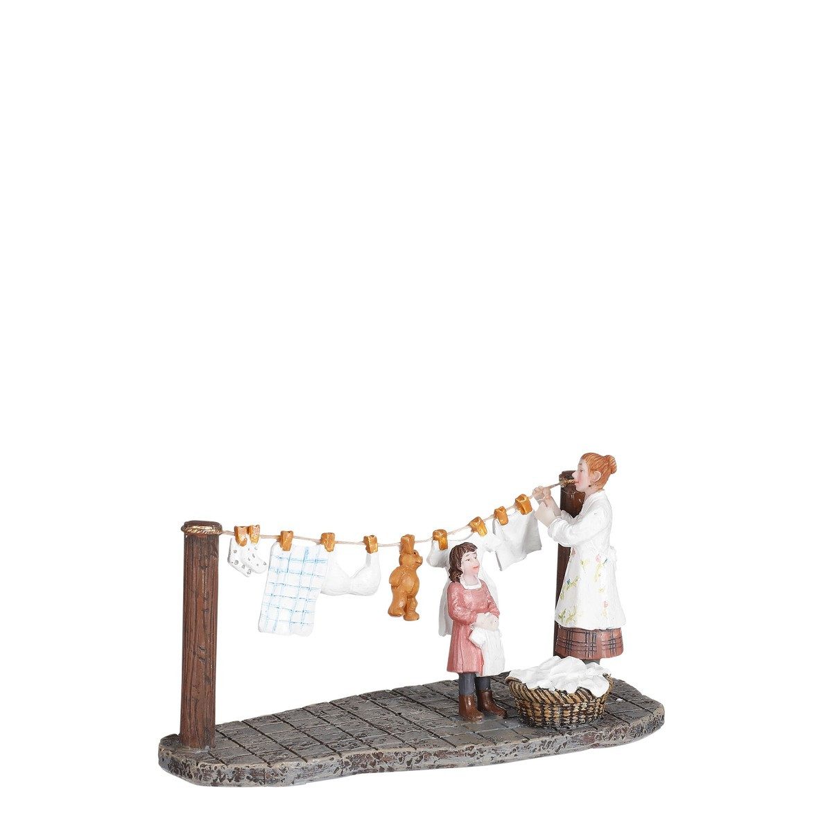 LuVille Weihnachtsdorf Luville Collectables Paula helping mommy - l13xb6xh7cm
