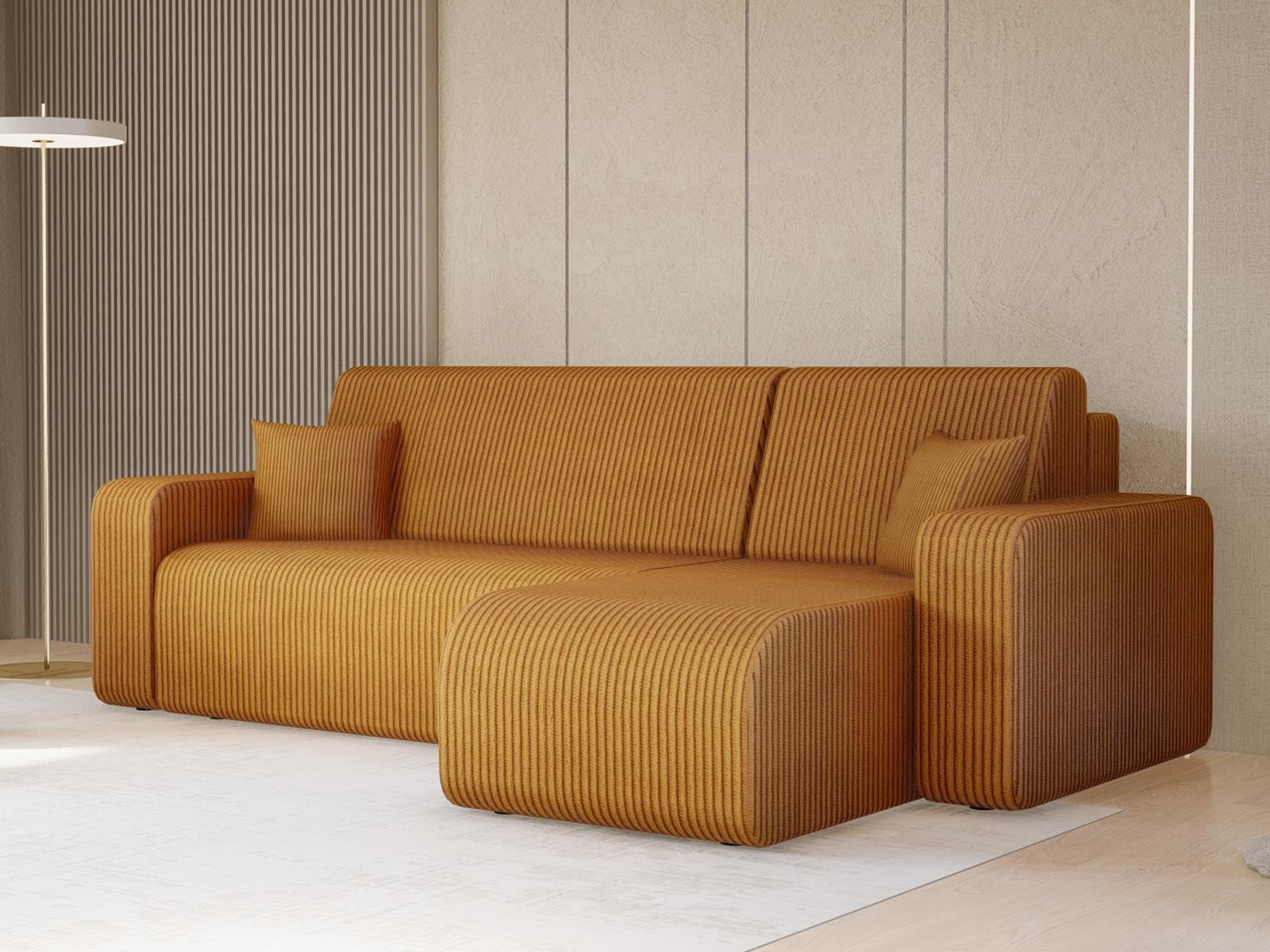 Compleo Ecksofa mit Schlaffunktion und Bettkasten günstig online kaufen
