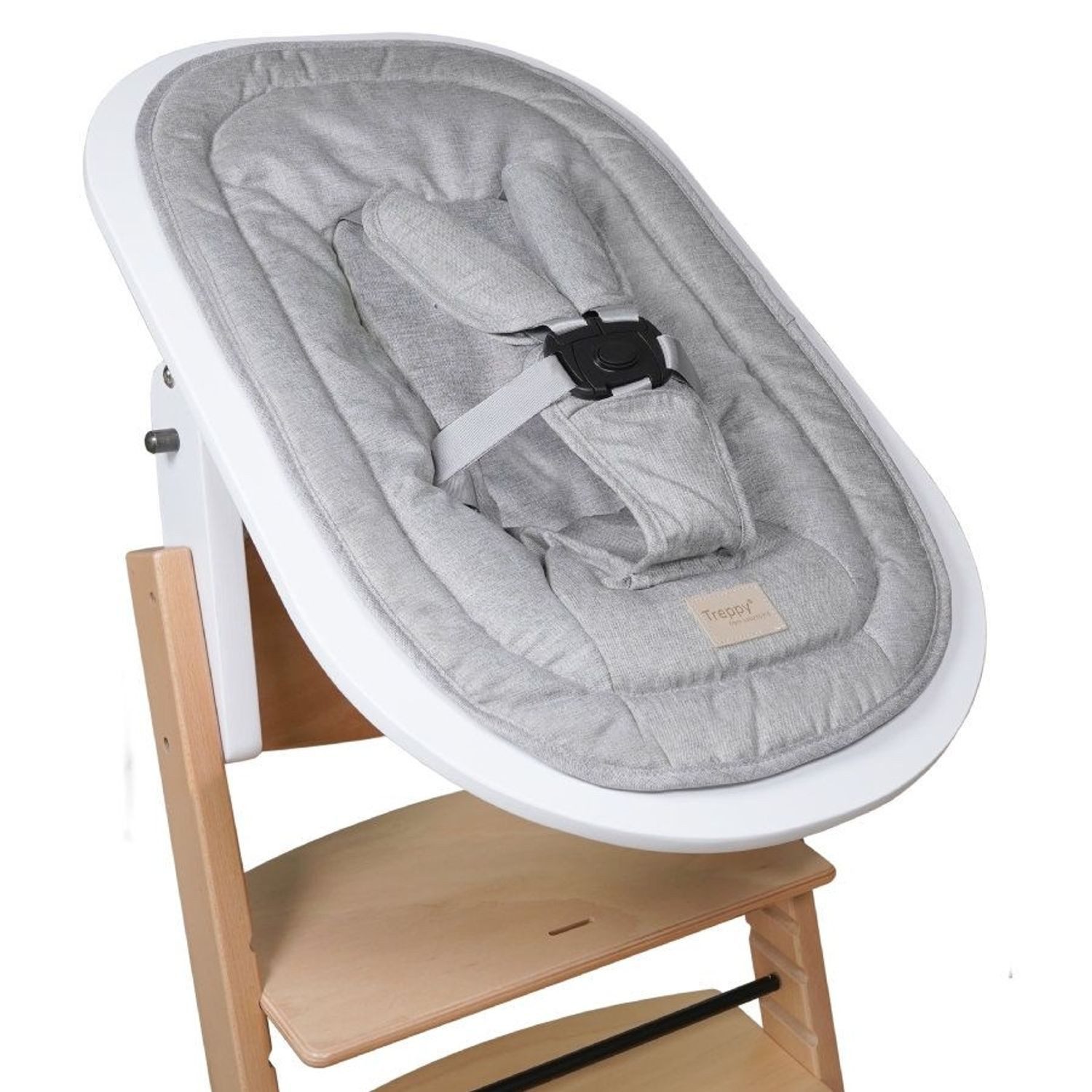 Treppy Hochstuhl weiß (Packung, 1 St), passend nur für Treppy Hochstuhl