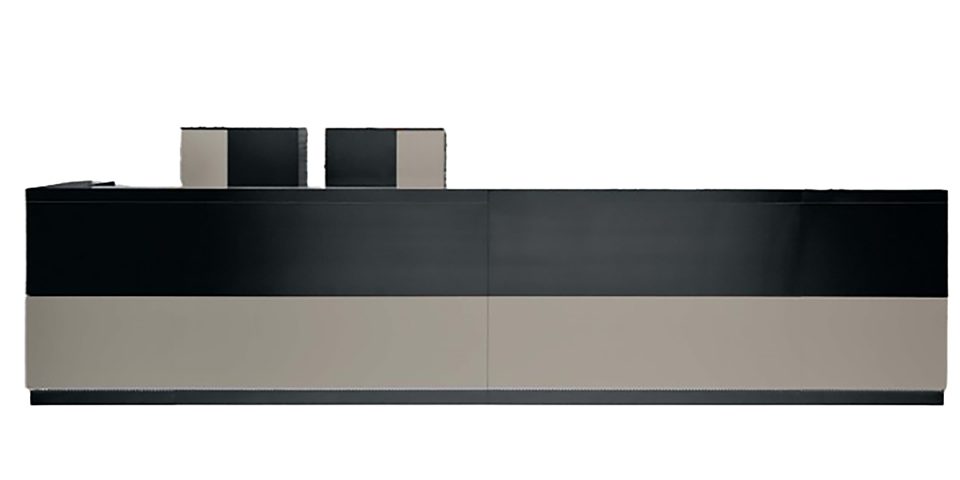 Xlmoebel Empfangstheke Moderne Empfangstheke mit elegantem Design und Stauraum (1-St., Rezeption), Hergestellt in Europa